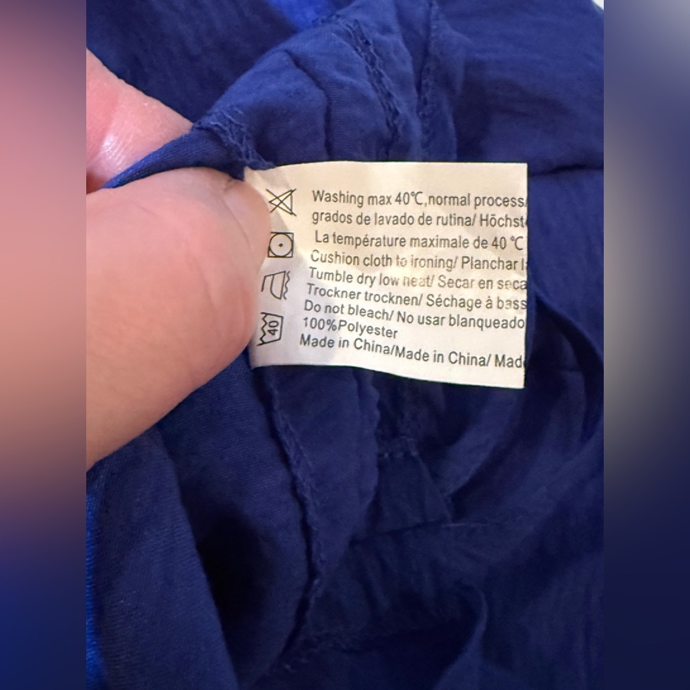 Women’s Rouched Casual Button Down Oversized Shirt Small BNWT - Picture 8 of 9